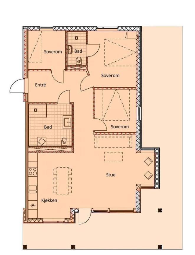Riddertunet Apartment 101 Beitostolen Kültér fotó
